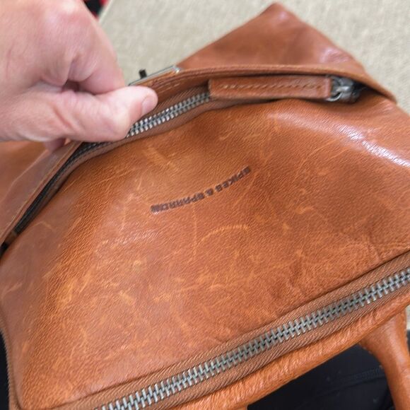 Spikes & Sparrow Genuine Leather Backpack - Picture 4 of 13